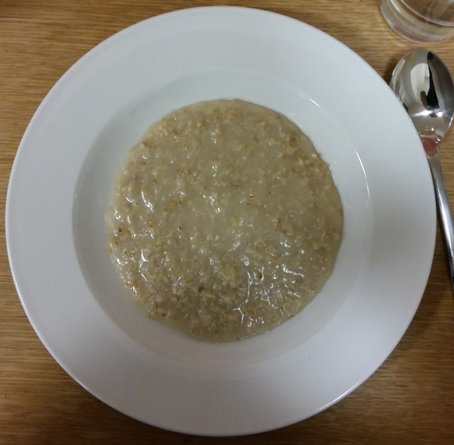 Peanut butter porridge
